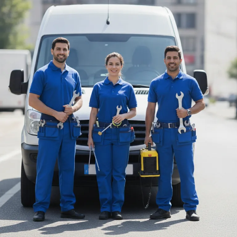 Industriewäscherei Team in Neu-Hohenschoenhausen